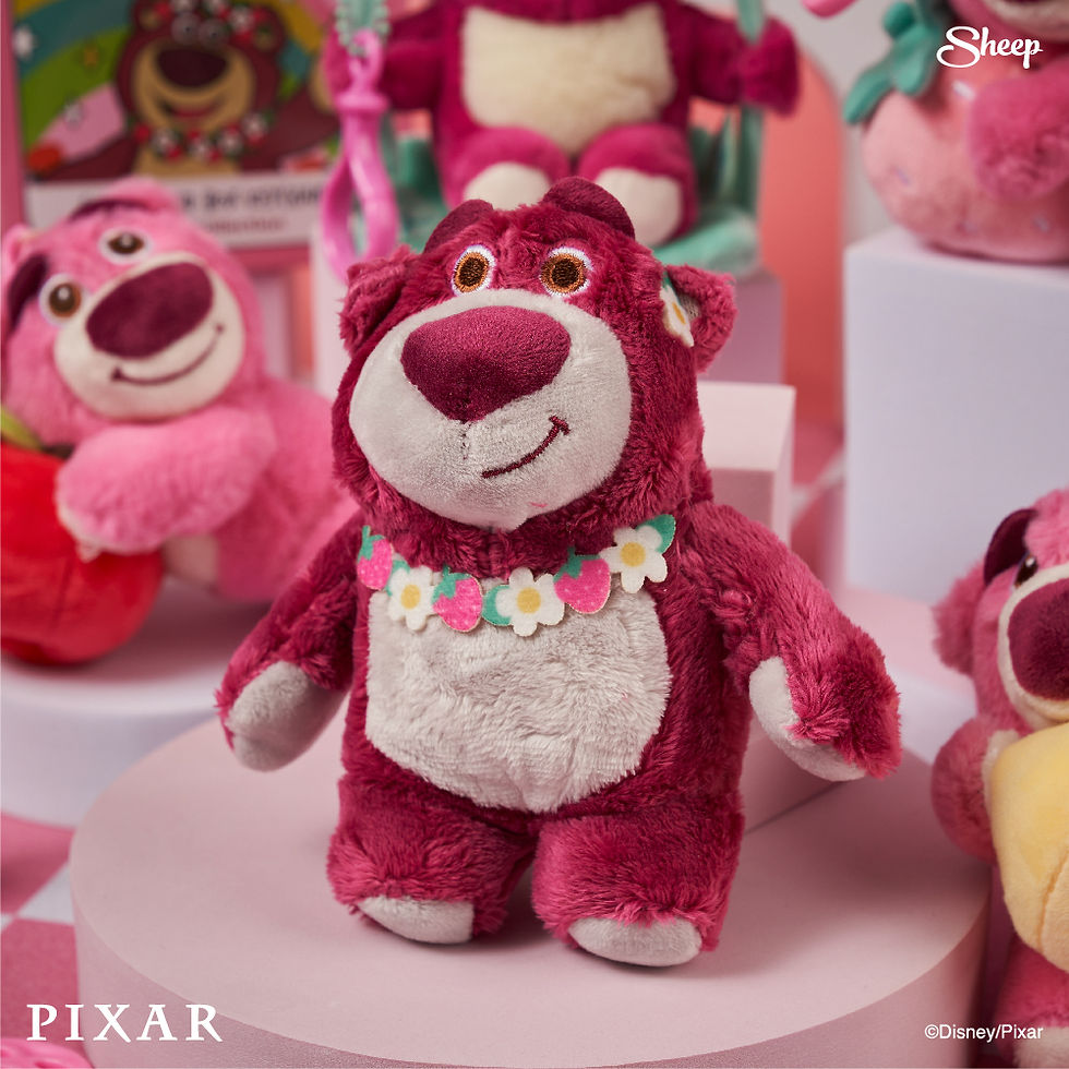 ภาพขนาดย่อ: กล่องสุ่มของเล่น ของแท้ Lotso Toy Story Disney และ Pixar