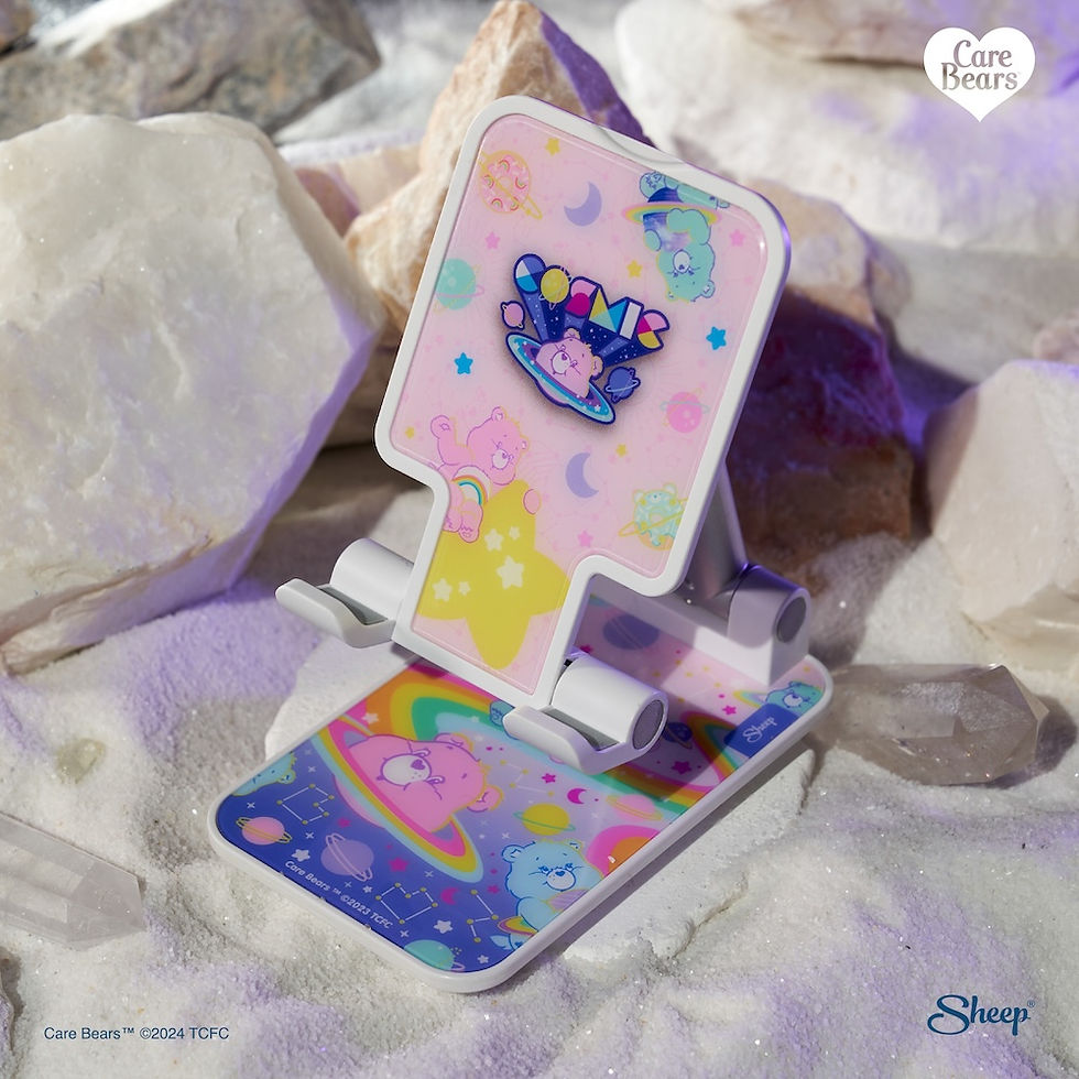 ภาพขนาดย่อ: ที่ตั้งโทรศัพท์ Phone Stand แคร์แบร์ ขาตั้งมือถือ ลิขสิทธิ์ของแท้ Care Bears