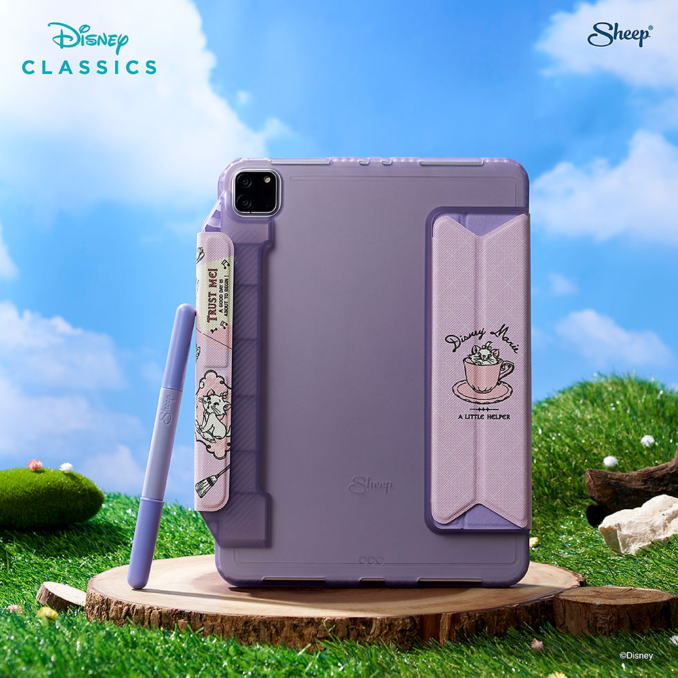 ภาพขนาดย่อ: iPad Case มีที่ใส่ปากกา แถมปลอกปากกาไอแพดฟรี ลายดิสนีย์ Disney แท้