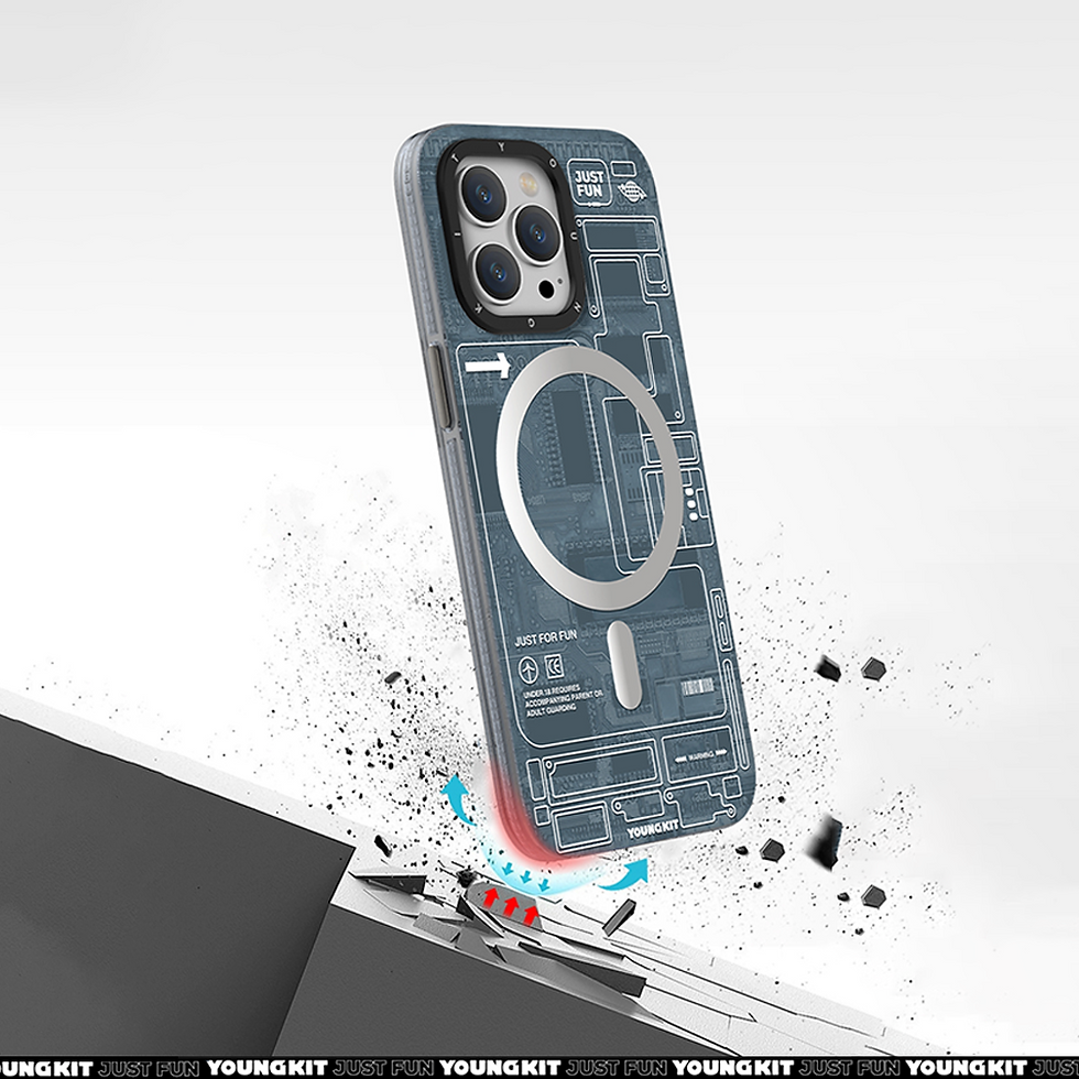 ภาพขนาดย่อ: เคส iphone 15 pro ของแท้  youngkit เท่ๆ