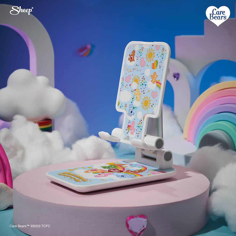 ภาพขนาดย่อ: ที่ตั้งโทรศัพท์ iPhone 15 Pro Max ของแท้ Care Bears