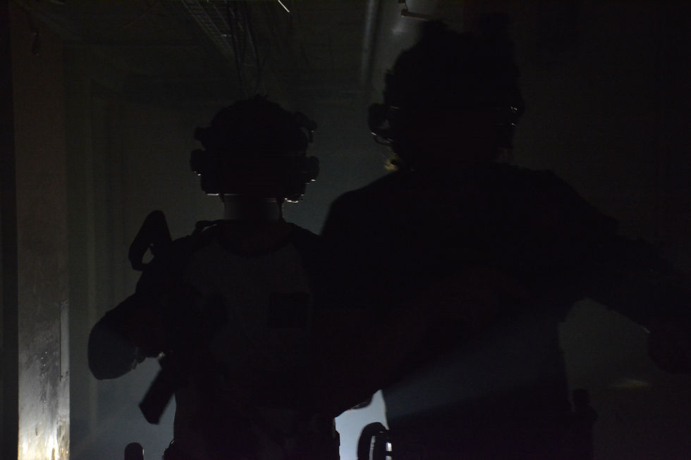 Operators training in low light condition