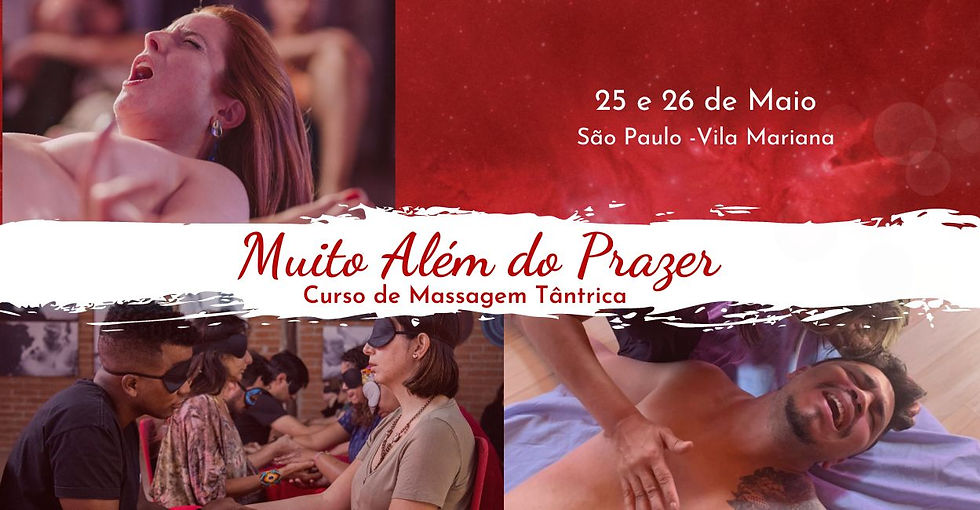 Curso Muito Além do Prazer | Aprenda a Massagem Tântrica      