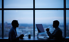 Arbeits Silhouetten