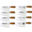 Thumbnail: Chef Cleaver Knife Professional 8 Inch Stainless Steel (Personalized)