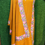 Thumbnail: Embroidered Unstitched Woolen Suits (Mustard)