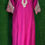 Thumbnail: Cotton Silk Party Wear Suit: Magenta