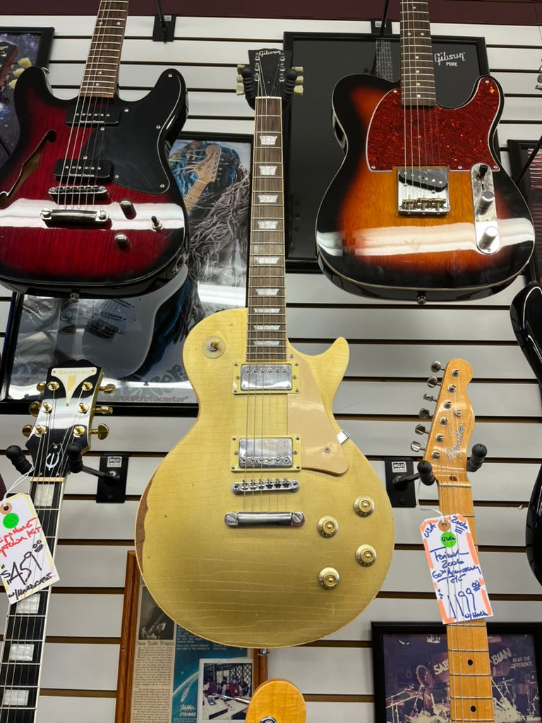 Chibson Les Paul Copy Gold Top