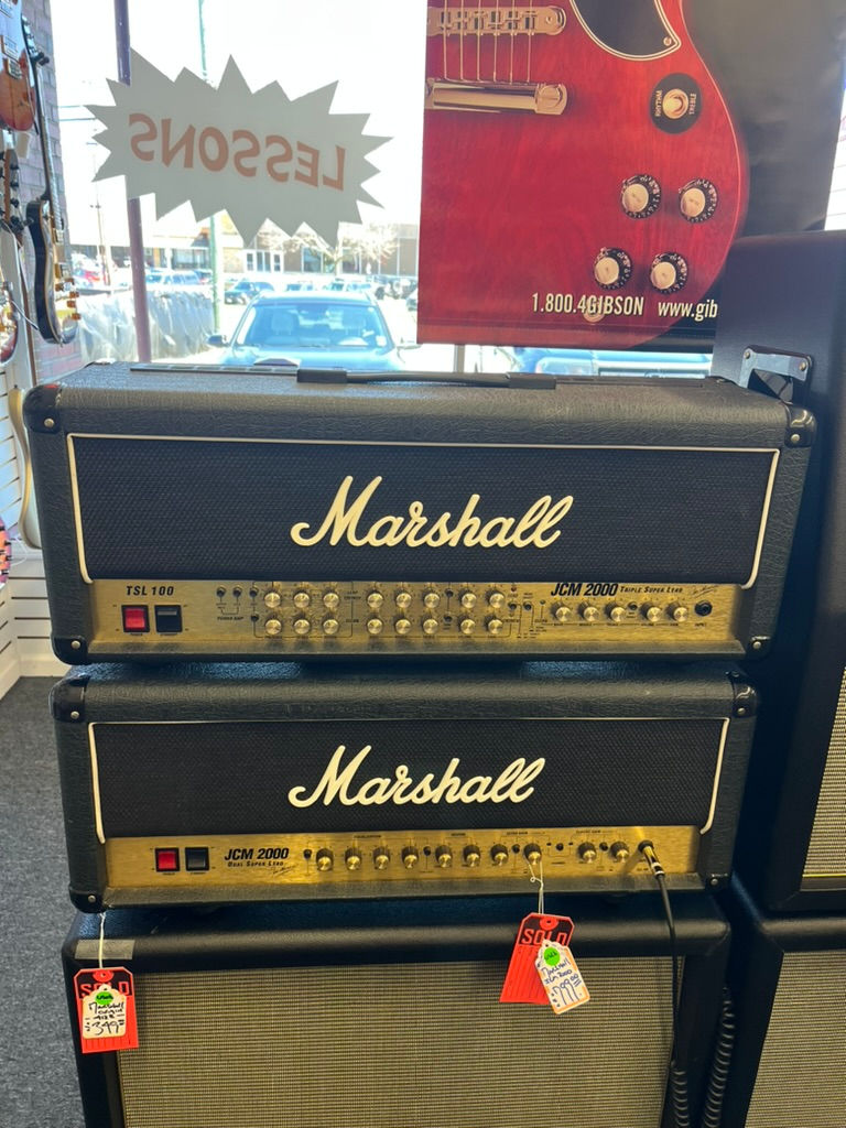 Thumbnail: Marshall JCM 2000 TSL100 Guitar Amp Head MADE IN ENGLAND SOLD