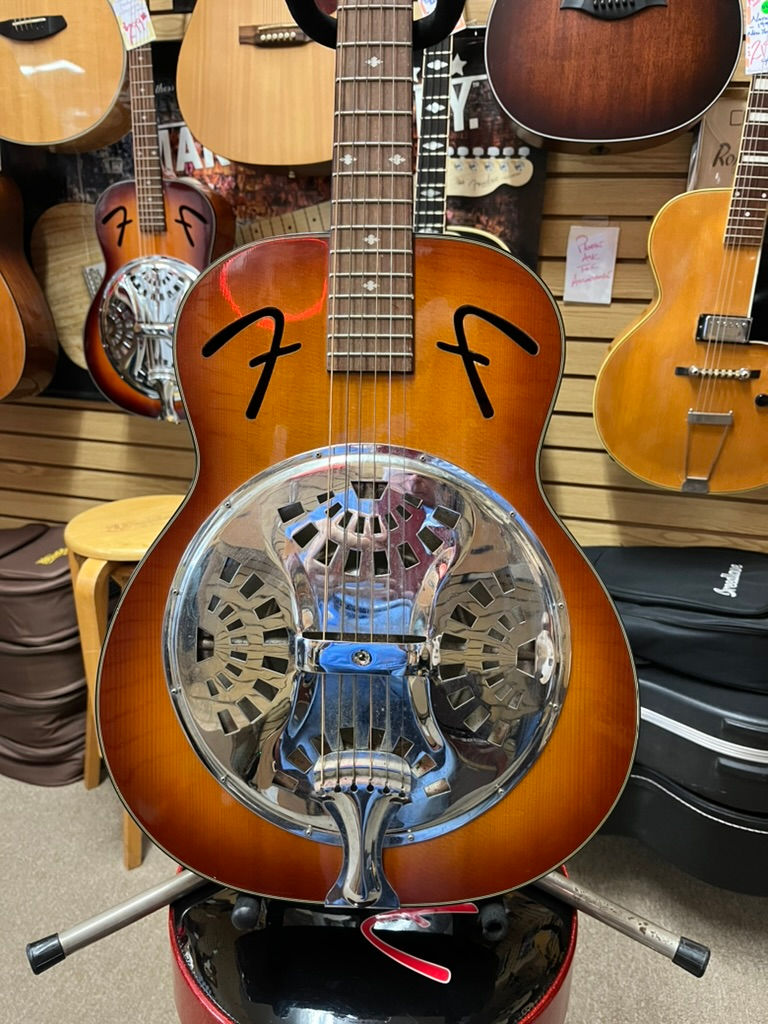 Thumbnail: Fender FR50 Resonator Dobro Style Guitar SOLD