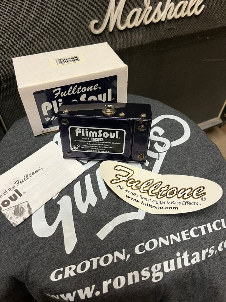Thumbnail: Fulltone Plimsoul Distortion Pedal with Factory Box SOLD