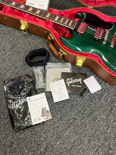 Gibson SG Standard '61 2024 Trans Teal Green Like New SOLD | Ron's