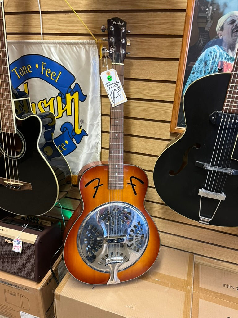 Thumbnail: Fender FR50 Resonator Dobro Style Guitar SOLD