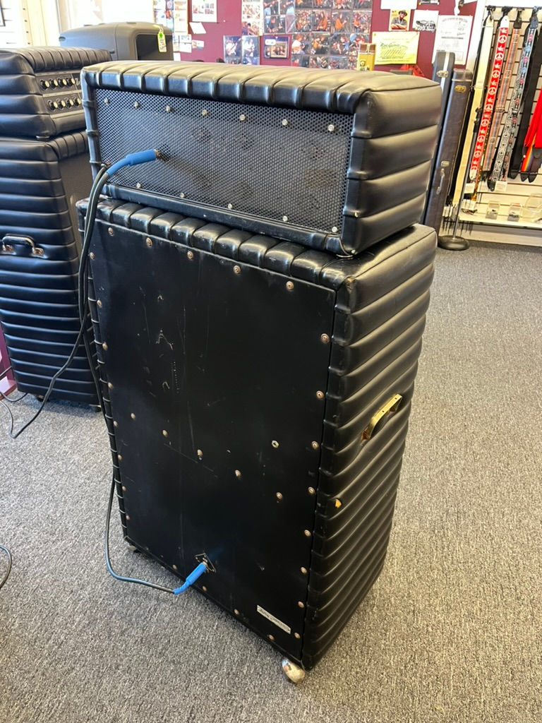 Thumbnail: Kustom Bass 100 in very good condition WITH 2X15 Bass Cabinet SOLD
