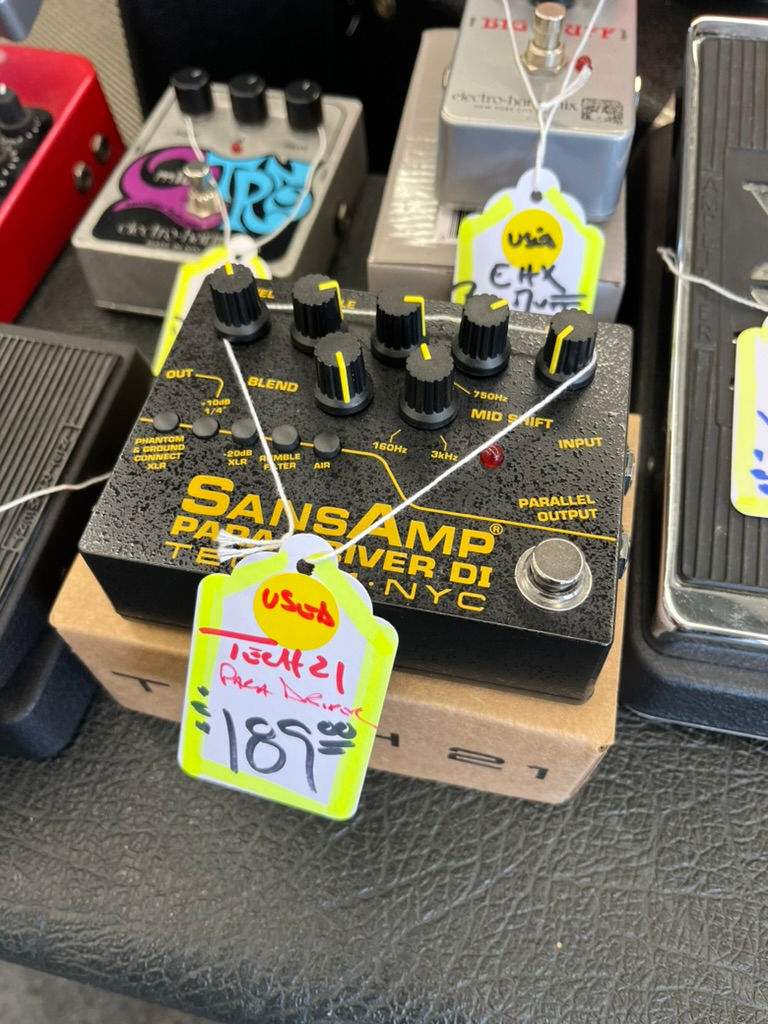 Tech 21 Sans Amp Para Driver DI Pedal LIKE NEW