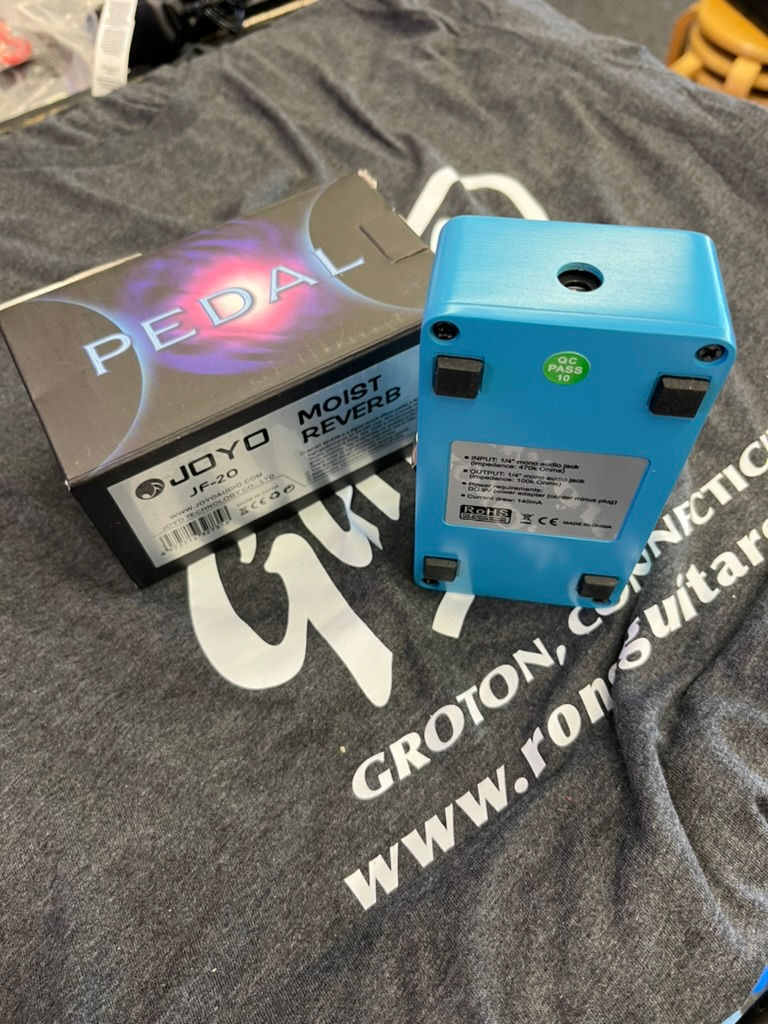 Thumbnail: JOYO JF20 Moist Reverb Pedal Like New SOLD