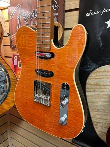 Thumbnail: GFS Guitar Fetish Tele with great parts and features including gig bag