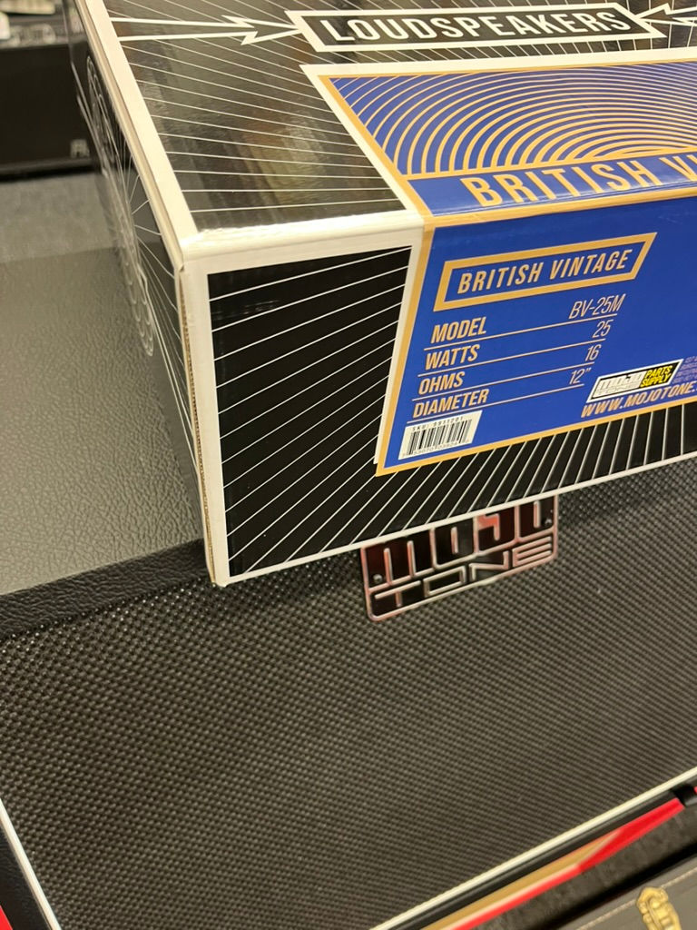 Thumbnail: Mojo Tone British Vintage Speaker 16 ohm LIKE NEW SOLD