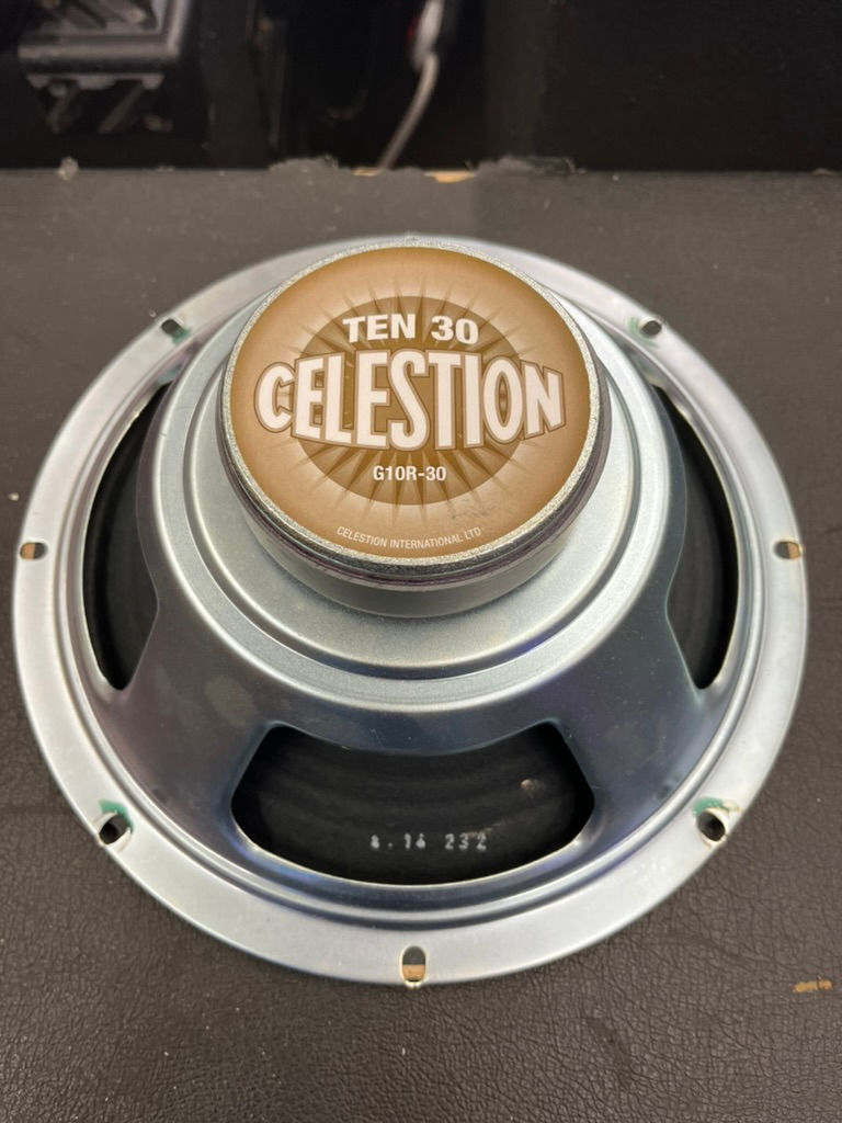 Thumbnail: Celestion G10R30 10" 16 ohm speaker LIKE NEW SOLD