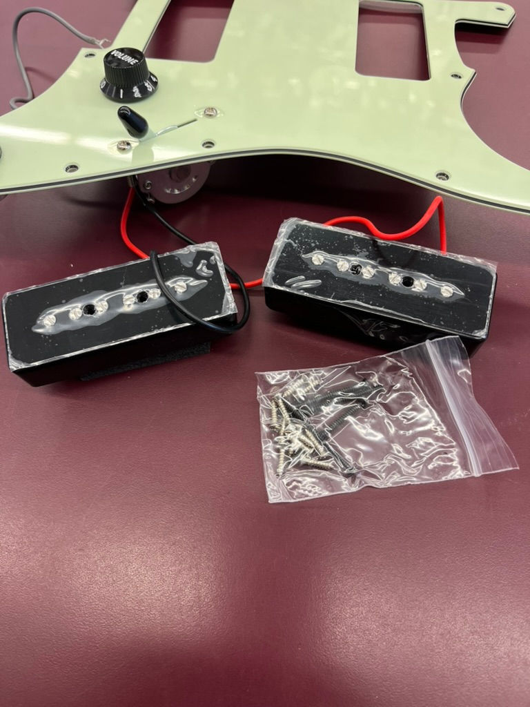 Thumbnail: Fender Factory P90 Pickgaurd Assembly NEW INSTALLED LOOK