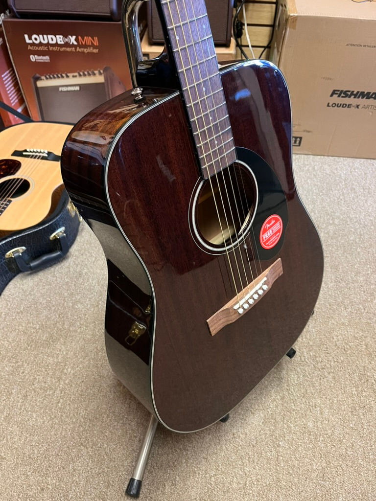 Thumbnail: Fender CD60S Acoustic Guitar w/ Solid Mahogany Top LIKE NEW SOLD