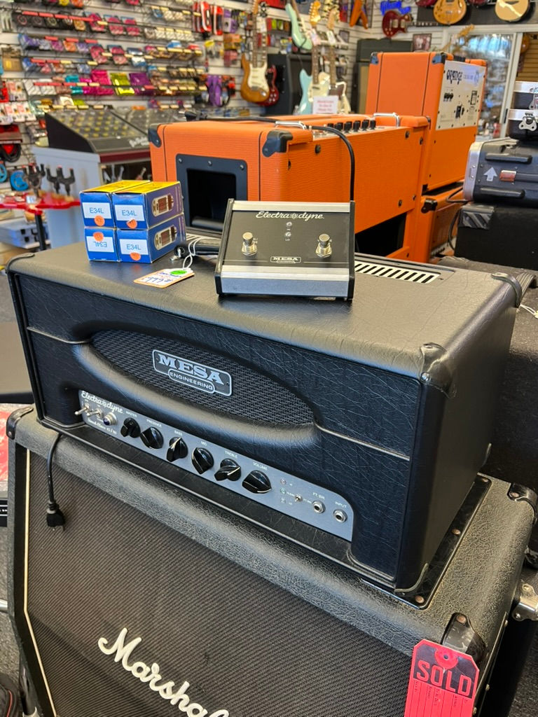 Thumbnail: Mesa Boogie Electra Dyne Head with Footswitch SOLD