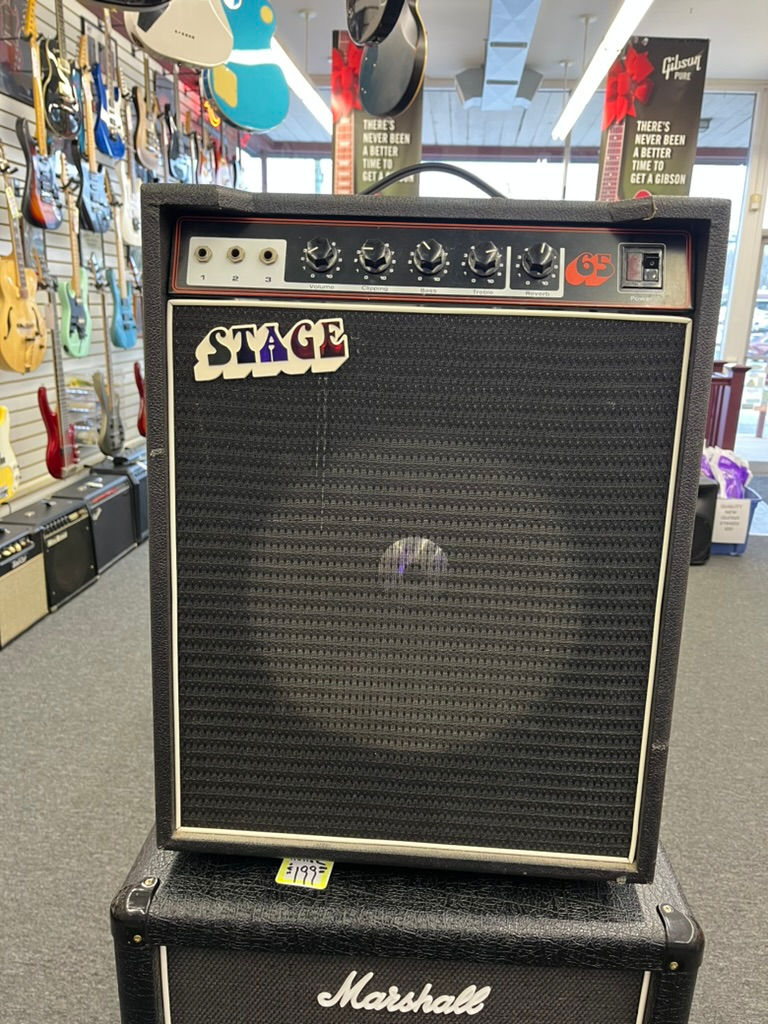 Thumbnail: Stage  65 Vintage Solid State Guitar Amp 1970's SOLD