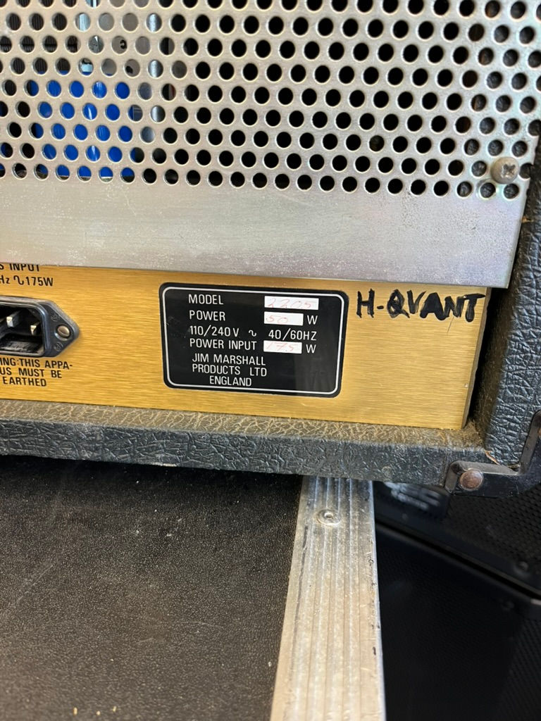 Thumbnail: Marshall 2205 50 watt JCM800 Tube Head VINTAGE 1983 SOLD