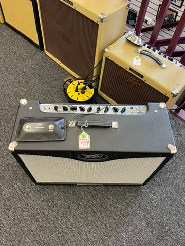 Thumbnail: Peavey Classic 50 2X12 Tube Combo with its footswitch