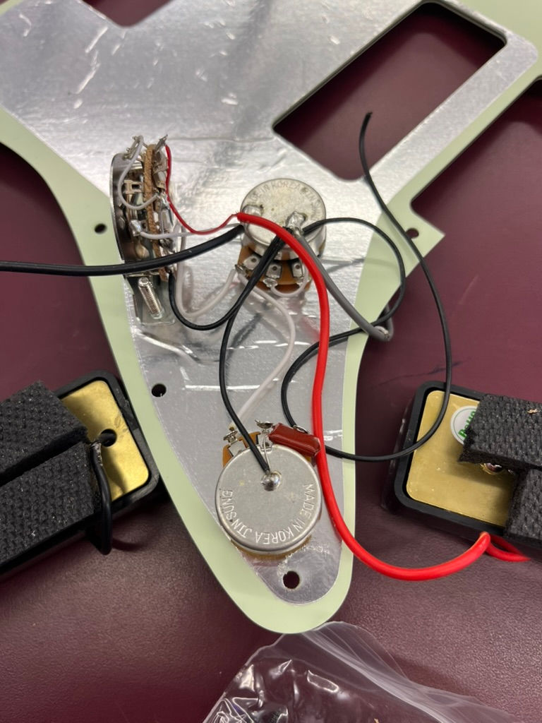 Thumbnail: Fender Factory P90 Pickgaurd Assembly NEW INSTALLED LOOK