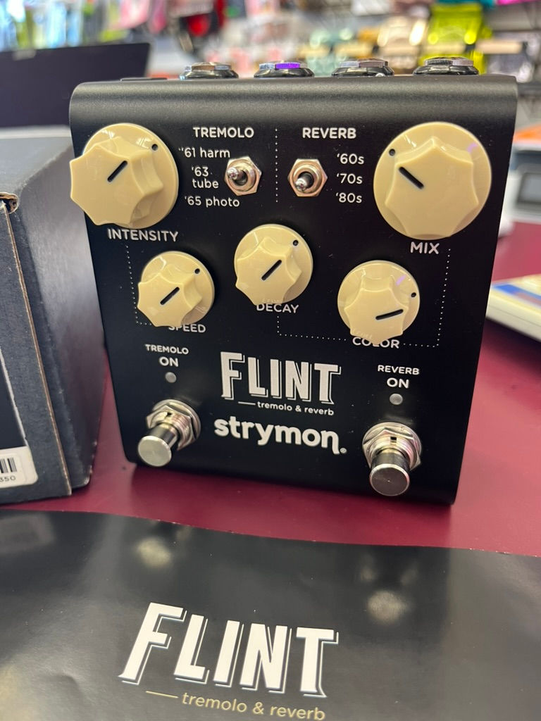Thumbnail: Strymon Flint Tremolo Reverb Pedal Like New SOLD