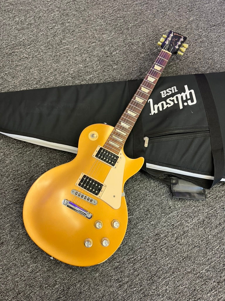 Thumbnail: Gibson USA Studio Les Paul Gold Top With Gibson Gig Bag SOLD