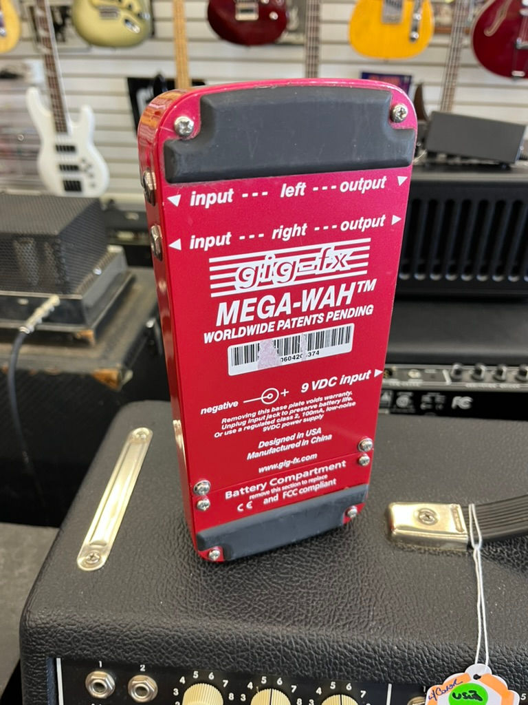 Thumbnail: Gig FX Mega Stereo Wah Volume Pedal SOLD