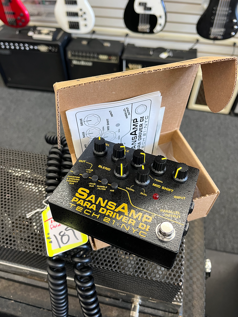 Thumbnail: Tech 21 Sans Amp Para Driver DI Pedal LIKE NEW SOLD