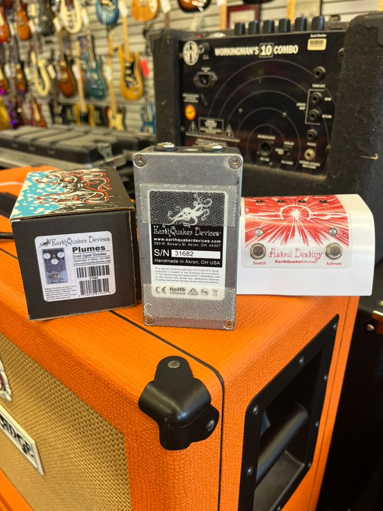Thumbnail: EarthQuaker Devises Plumes Overdrive Pedal with Box SOLD