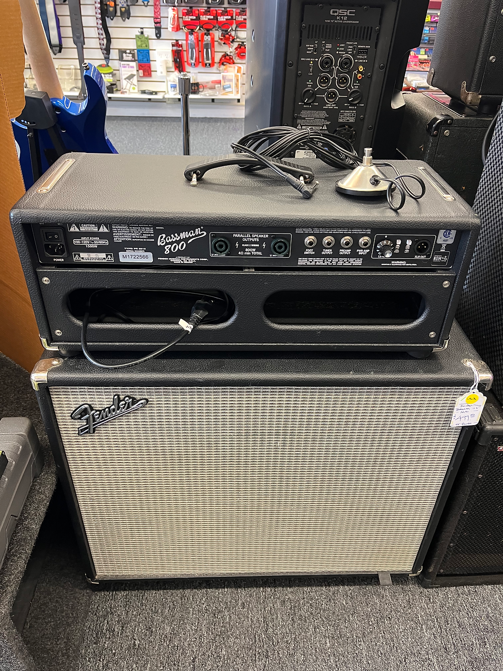 Thumbnail: Fender Bassman 800HD 800 watt hybrid Super Loud and Light SOLD