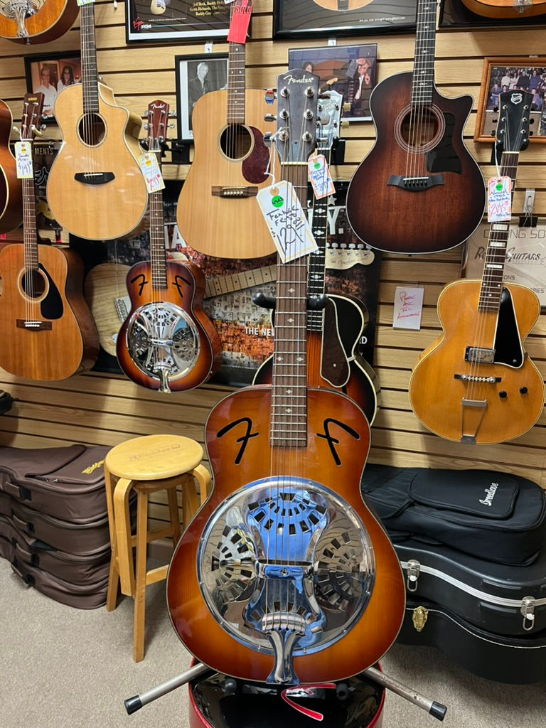 Thumbnail: Fender FR50 Resonator Dobro Style Guitar SOLD
