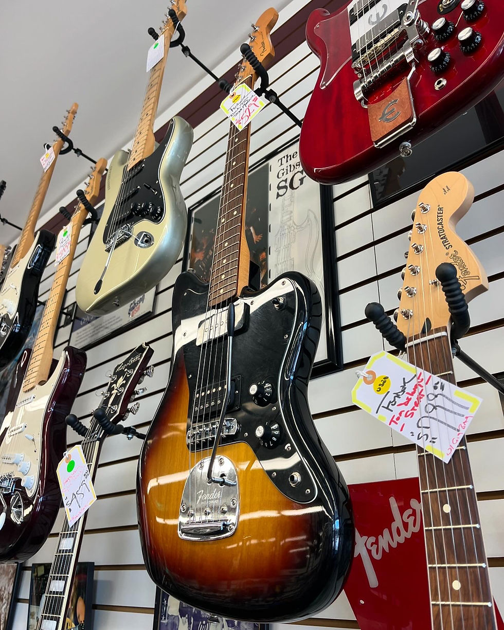 Thumbnail: Fender Blacktop Jazzmaster HS SOLD
