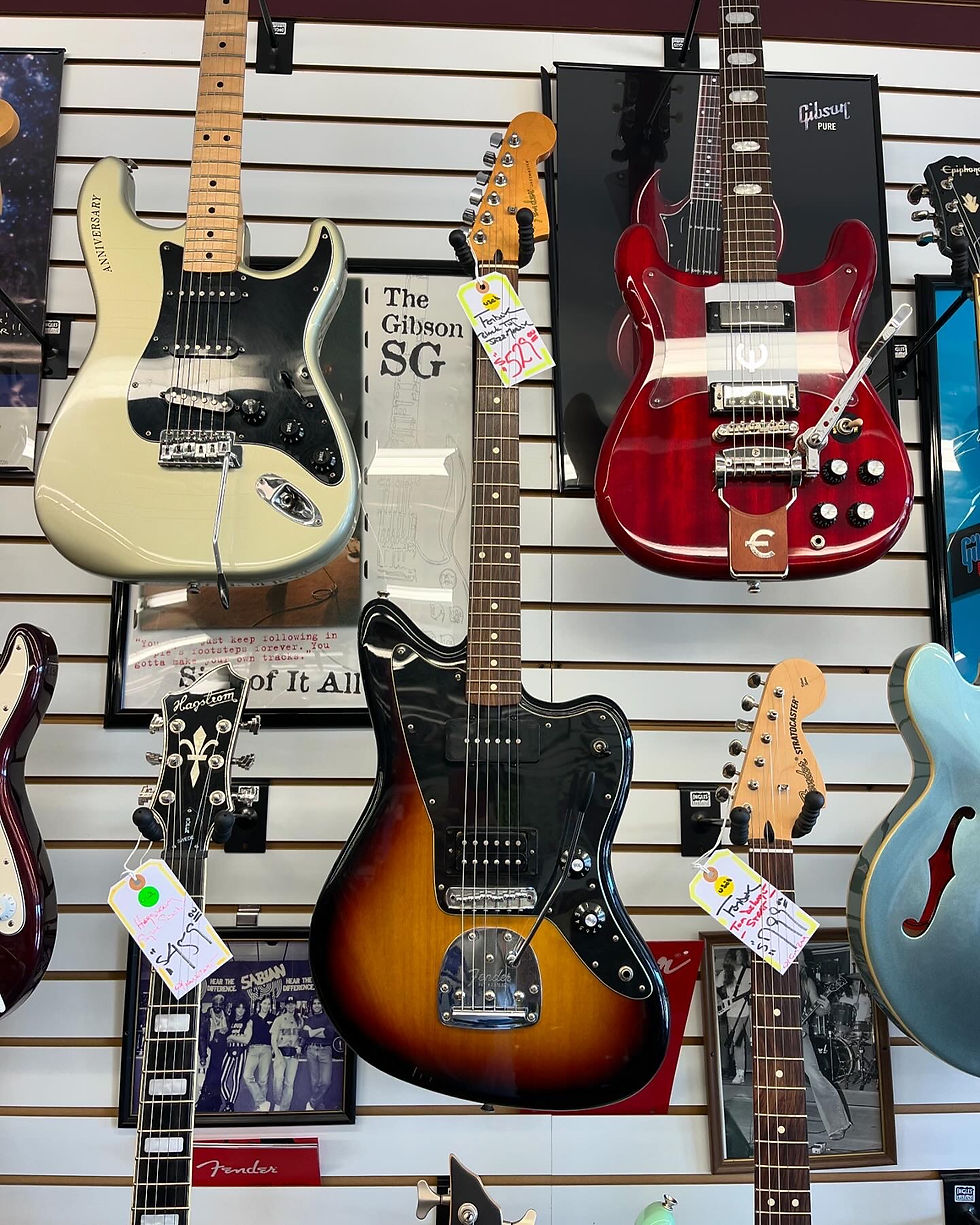 Thumbnail: Fender Blacktop Jazzmaster HS SOLD