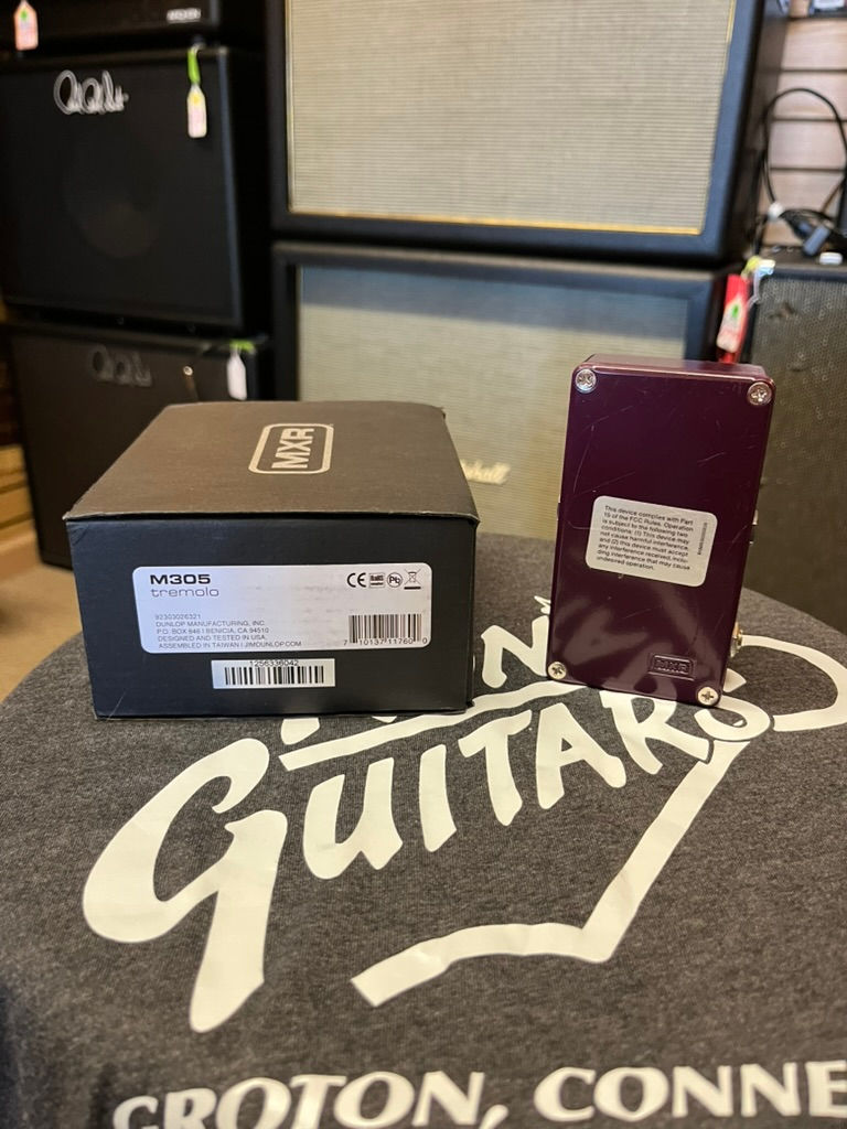 Thumbnail: MXR M305 Tremolo Pedal with Original Box and Adapter. Like New Condition