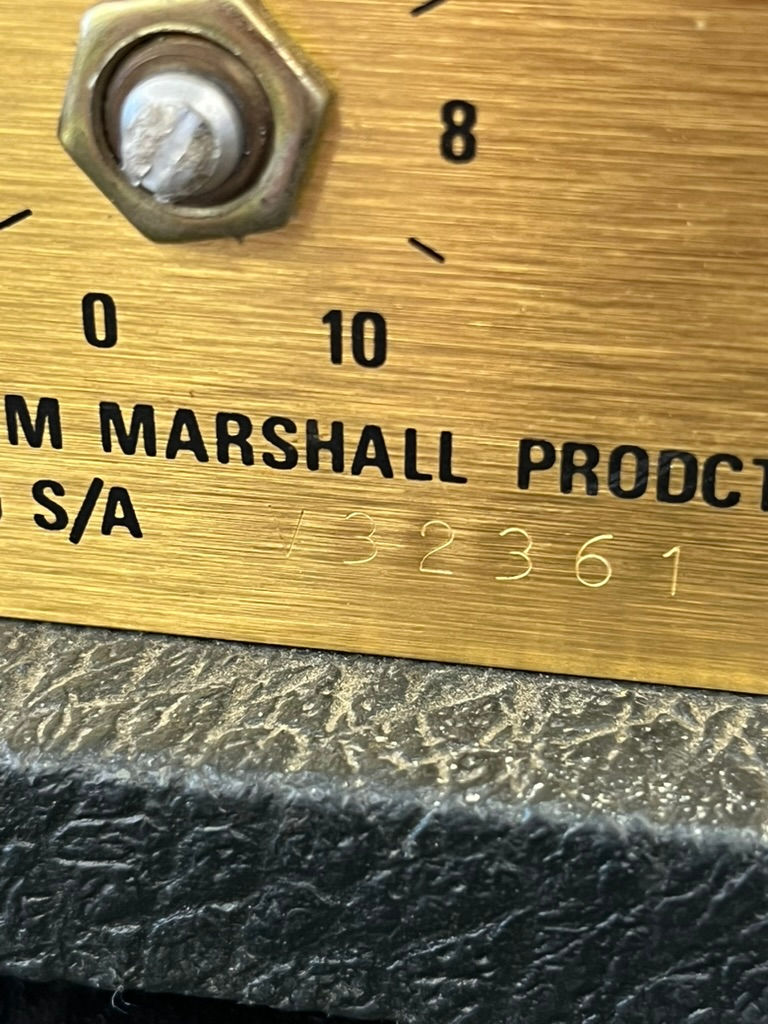 Thumbnail: Marshall 2205 50 watt JCM800 Tube Head VINTAGE 1983 SOLD