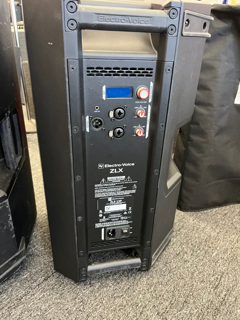 Thumbnail: EV ZLX-12P Powered Pro Audio Speaker Cabinets PAIR WITH COVERS SOLD