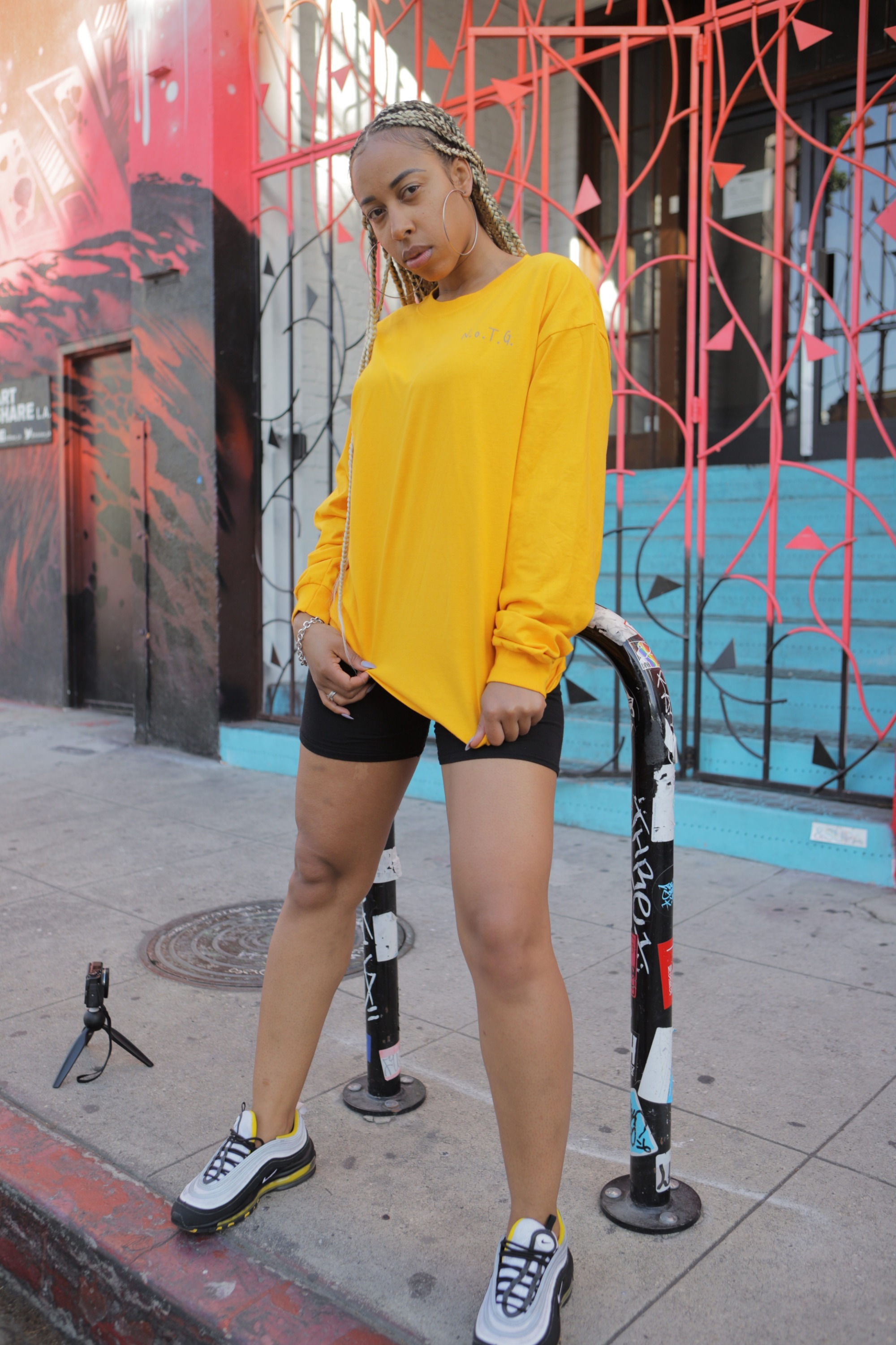 N.O.T.G. Longsleeve Boyfriend Tee