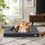 Thumbnail: Dog Beds for Large Dogs, Orthopedic Dog Bed for Medium Large Dogs Waterproof Lin