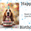 Thumbnail: Personalised Birthday Basset Greeting 5" x 7"