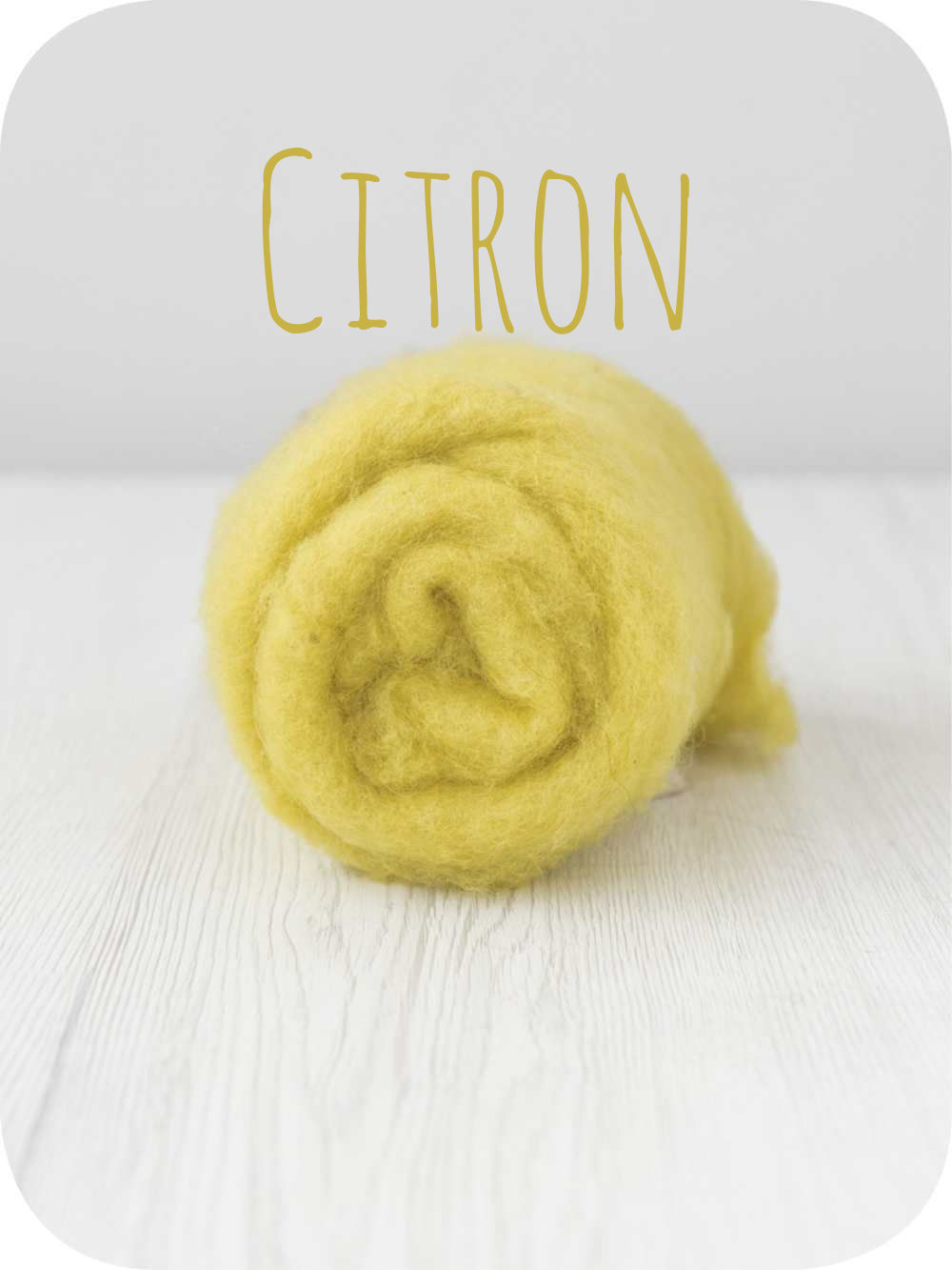 Maori Wool-Citron