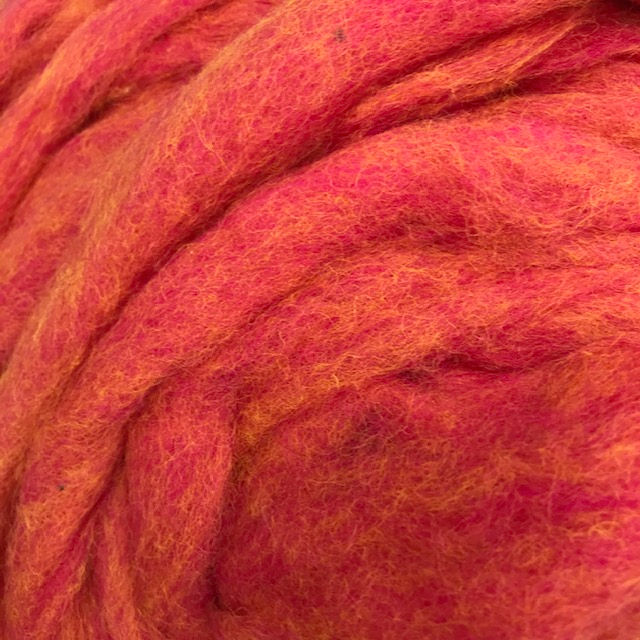 Thumbnail: Peach Melba Bulky Corriedale Wool