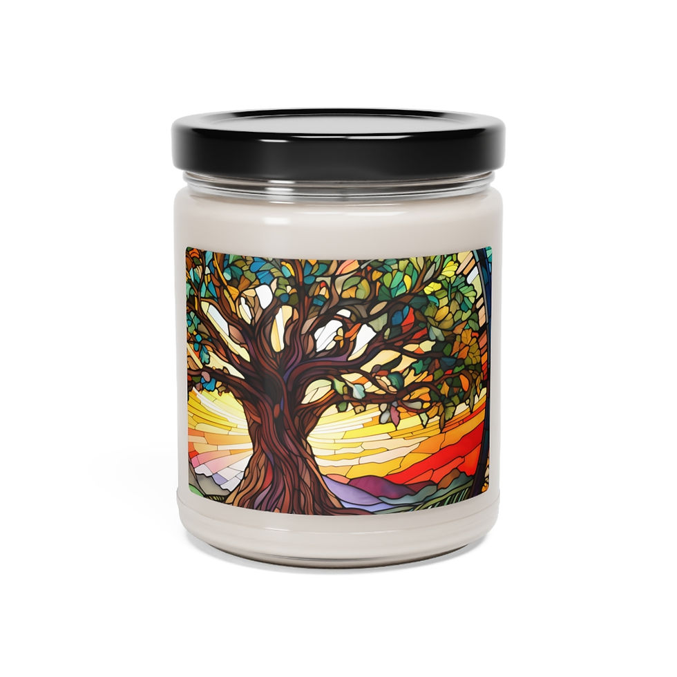 Thumbnail: Tree of Life Scented Soy Candle, 9oz