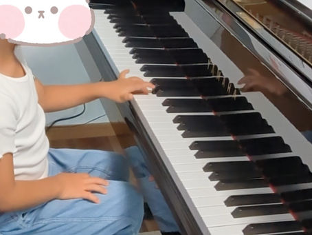 【年長さんのレッスン】楽譜がちゃんと読めるから、いきなりピアノをどんどん楽しめる!!