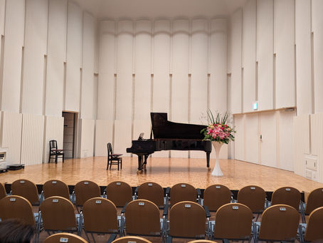 発表会でも自分らしく演奏する。